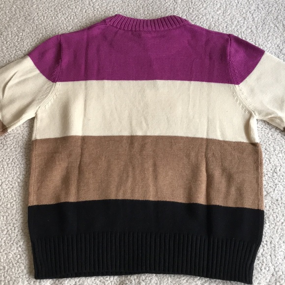 Shopbop wide stripe sweater L New - Picture 13 of 16
